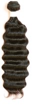 Indian raw hair weave extension loose deep curly 18 inch