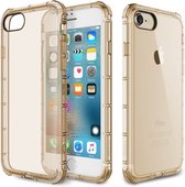 Apple iPhone 7 Hoesje - Rock - Fence Serie - TPU Backcover - Goud - Hoesje Geschikt Voor Apple iPhone 7