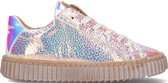 Jochie & Freaks Jessica Lage sneakers - Leren Sneaker - Meisjes - Goud - Maat 27