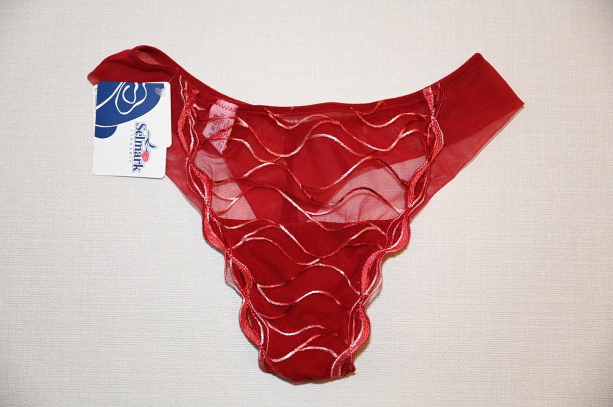 Selmark Lingerie Amanay string XS-XXL - rood - XL