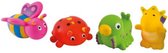 Canpol Babies HAPPY GARDEN Set van rubberen badspeelgoed met watertip 4 stuks - 12m+ 12+ manden