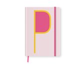 Monogram Notebook - Eerste Notebook - Gepersonaliseerde Luxe - Letter Notebook P