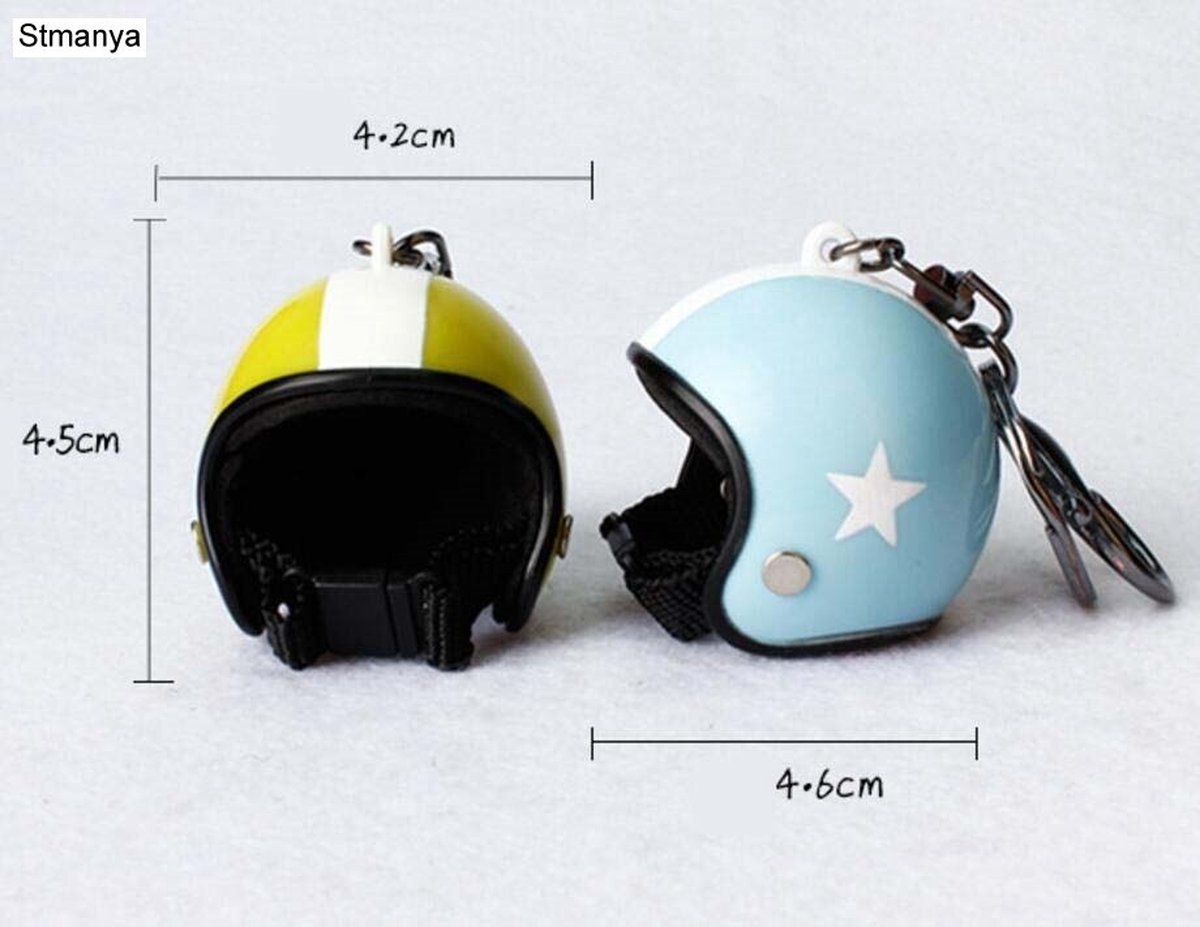 WiseGoods Porte-clés pour casque de moto de Luxe - Porte- Porte