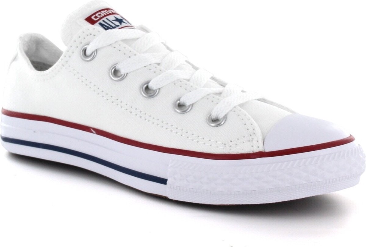 Verklaring huwelijk mode Converse Chuck Taylor All Star Sneakers Laag Kinderen - Optical White -  Maat 31 | bol.com