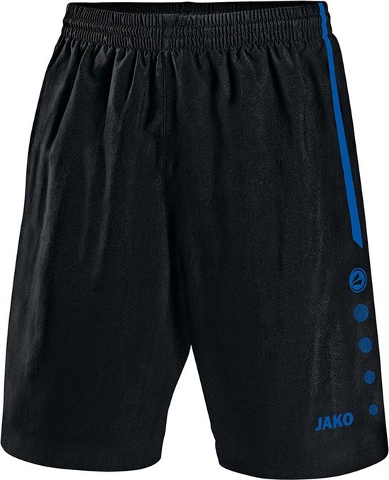 Jako - Shorts Turin - Korte broek Junior Zwart - 152 - zwart/royal