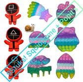 Fidget toys - 3x 43 CM Game Knuffel + 6x Pop It - Iemand super blij maken!!!