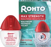 Rohto Cooling Eye Drops Max Strenght - Oogdruppels Tegen Rode Ogen, Droge Ogen & Brandende Ogen! (13ML)