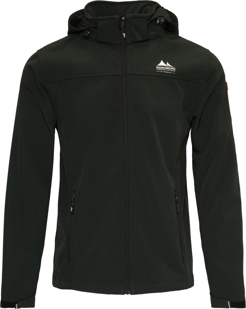 Nordberg Eldgrim Softshell Outdoor Zomerjas Heren Groen