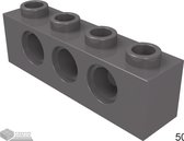 LEGO 3701 Donker blauwgrijs 50 stuks