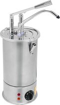 Dispenser Met Schuine Naald Spuitmond Voor het Injecteren van Warme Sauzen 0-120°c., Gastro-Inox 503.161
