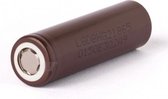 LG HG2 - 18650 batterij - 35A -3000mAh - 3.7V