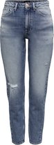 ONLY ONLVENEDA HW MOM RIP REP REA931 NOOS Dames Jeans - Maat M X L34