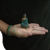 Fengshui Boeddha Zittend - Boeddha Beeld - Woondecoratie - 6 x 4cm