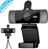 Bol.com Nince Autofocus Webcam van hoge Kwaliteit 2021 Model Full HD 1080P - Webcam voor pc / webcam voor laptop - Webcam met Mi... aanbieding