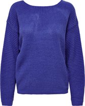 JdY JDYVIVA L/S OPEN BACK PULLOVER KNT Dames Trui - Maat S