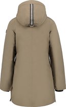 LUHTA ISMARI Dames Outdoorjas - Dark Khaki - Maat 42
