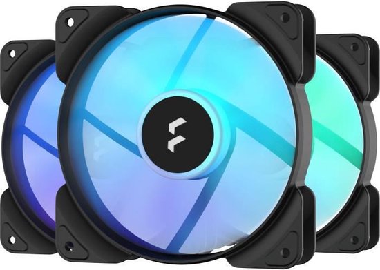 PC-ventilator - FRACTAL DESIGN - Aspect 12 RGB zwart frame 3-pack (FD-F-AS1-1206)