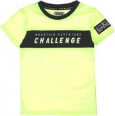 DJ Dutchjeans - T-shirt - Neon Yellow - Maat 98