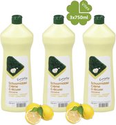 Everyday | 3x750ml kras vrije schuurcrème | frisse reinigende citroen