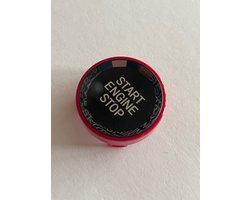 Kristal Diamond Rode Start Knop Geschikt Voor Bmw E87 E60 E61 E83 E84 E89 E90 E91 E92 E93 X1 X3 X5 X6 Z4 Look Stop Button Red Rood