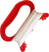 Corde de cerf-volant de 100 mètres sur la poignée Ligne de cerf-volant Fil de cerf-volant Poignée rouge de 10,5 cm