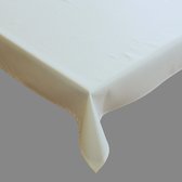 Tafelkleed - Onderkleed - Tafellaken - Ecru - Creme - Rond 135 cm