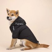 SwagDog™ | Pupreme Honden (Regen)jas – Reflecterend, Wind- & Waterdicht – Zwart – Small (Borst: 32 cm | Rug: 23 cm)