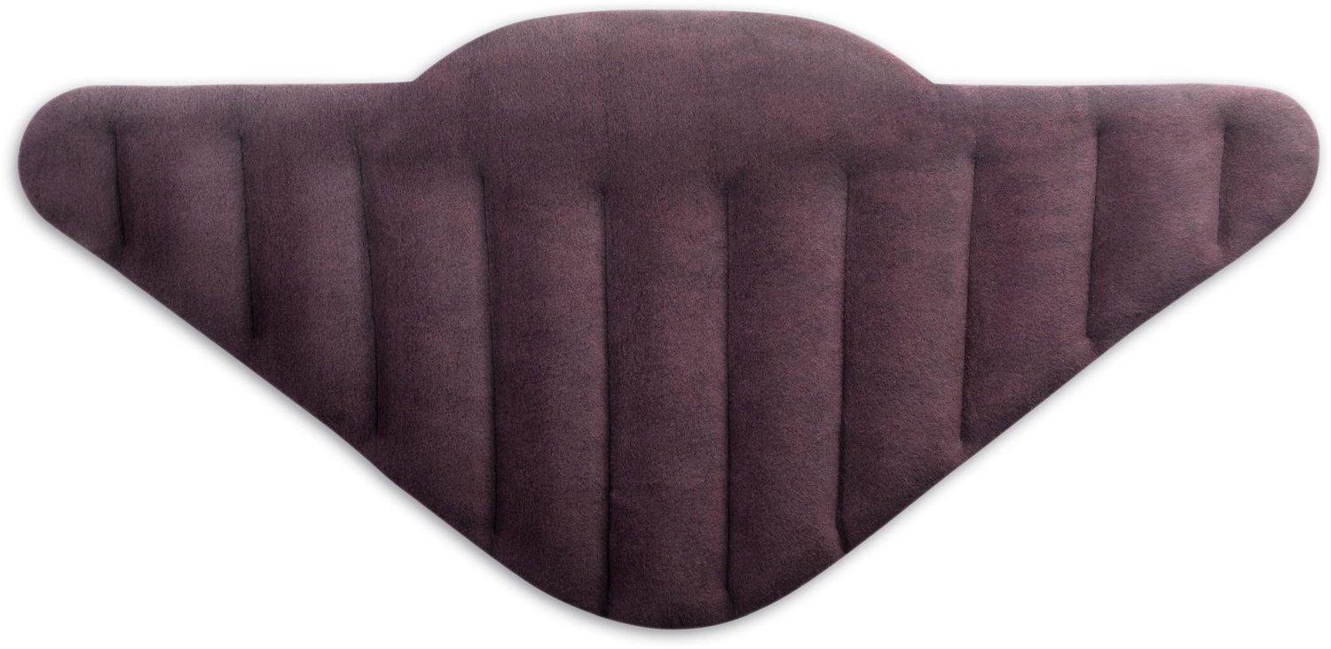 XXL Warmtekussen 60 x 28 cm - Magnetron Warmtekussen - Biologisch Katoen en Tarwe - 11 Vakken - Voor Nek, Schouders, Rug en Buik - Lila