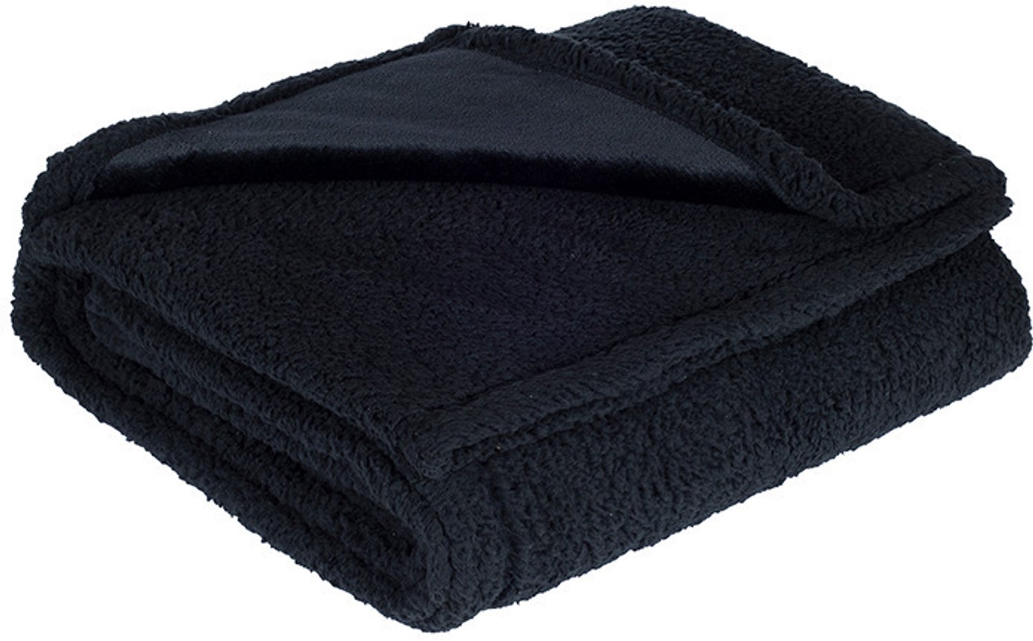Waterdichte en Urinebestendige Hondendeken - Verdikte en Comfortabele Hondenmat van Flanel - Hondenmatras - 145x165cm - Zwart