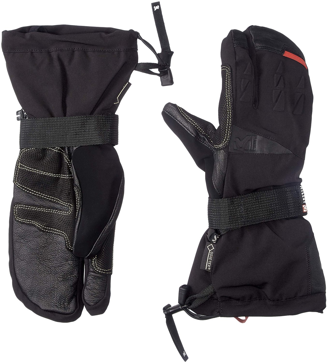 Millet 3 Fingers Glove GTX Heren Waterdichte Handschoenen Zwart