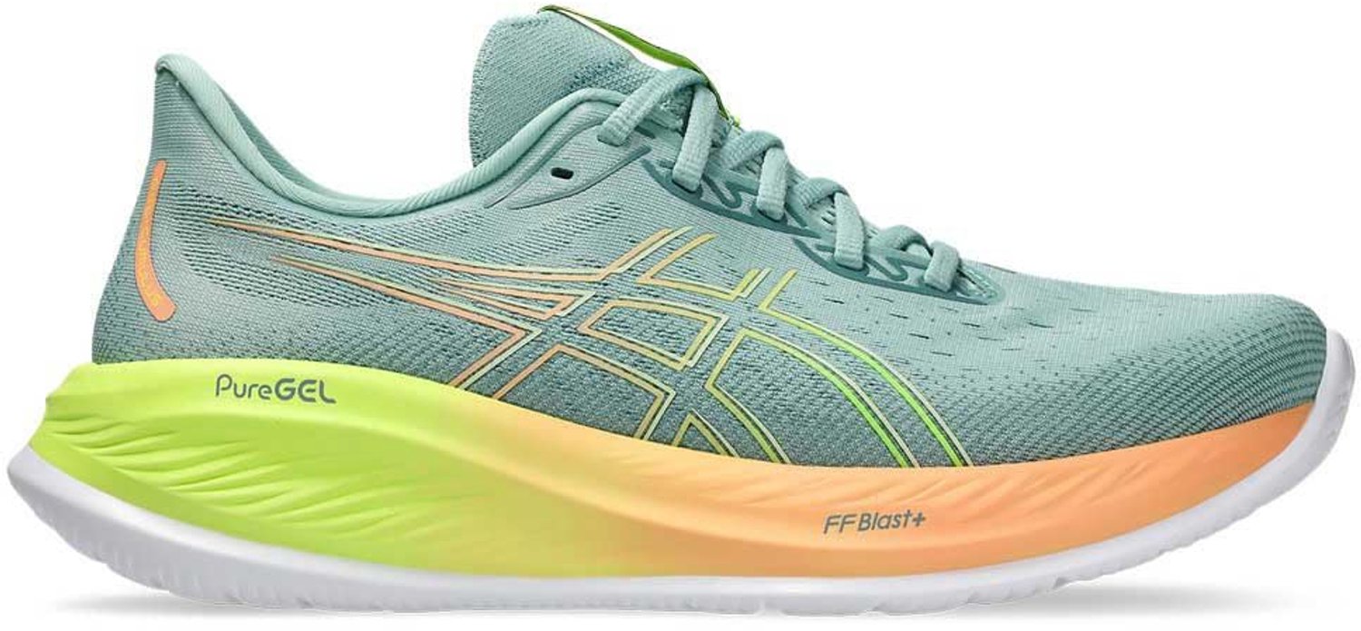 Asics GEL-CUMULUS 26 PARIS Hardloopschoen Licht Celadon/Safety 48 Geel