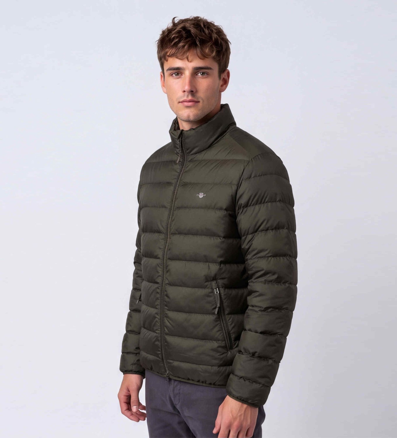 Gant Donkergroen Light Down-jack