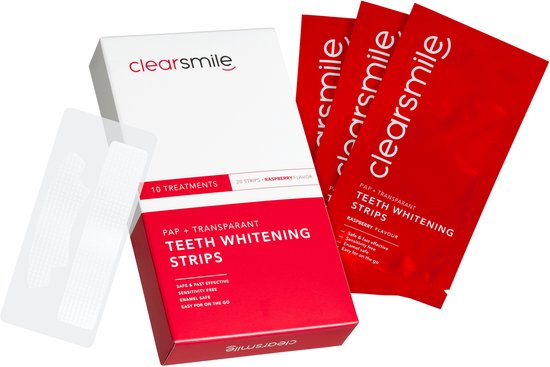 ClearSmile PAP + Transparant Teeth Whitening Strips