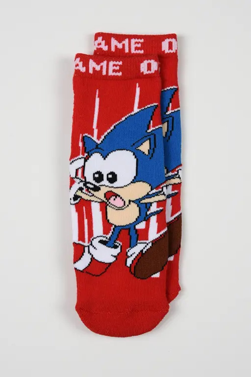 Sonic Antislip Sokken Kinderen – Rood – Maat 31/34