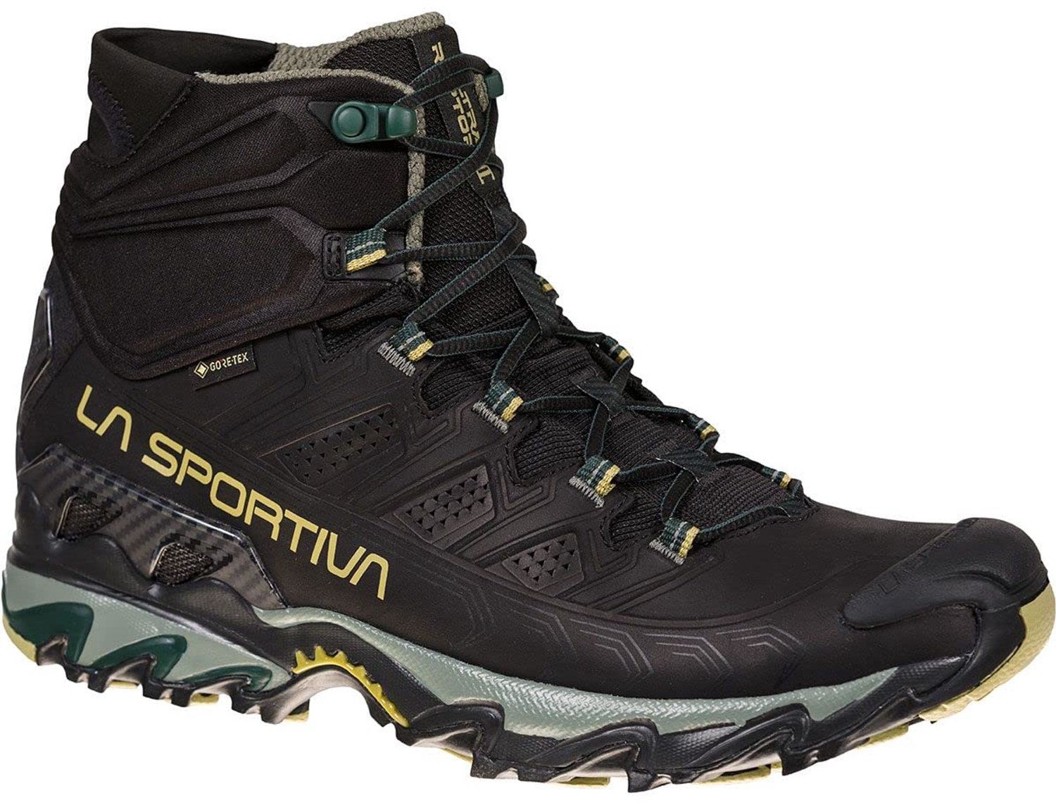 La Sportiva Ultra Raptor II Mid Leather GTX Wandelschoen Heren /Ceder Zwart