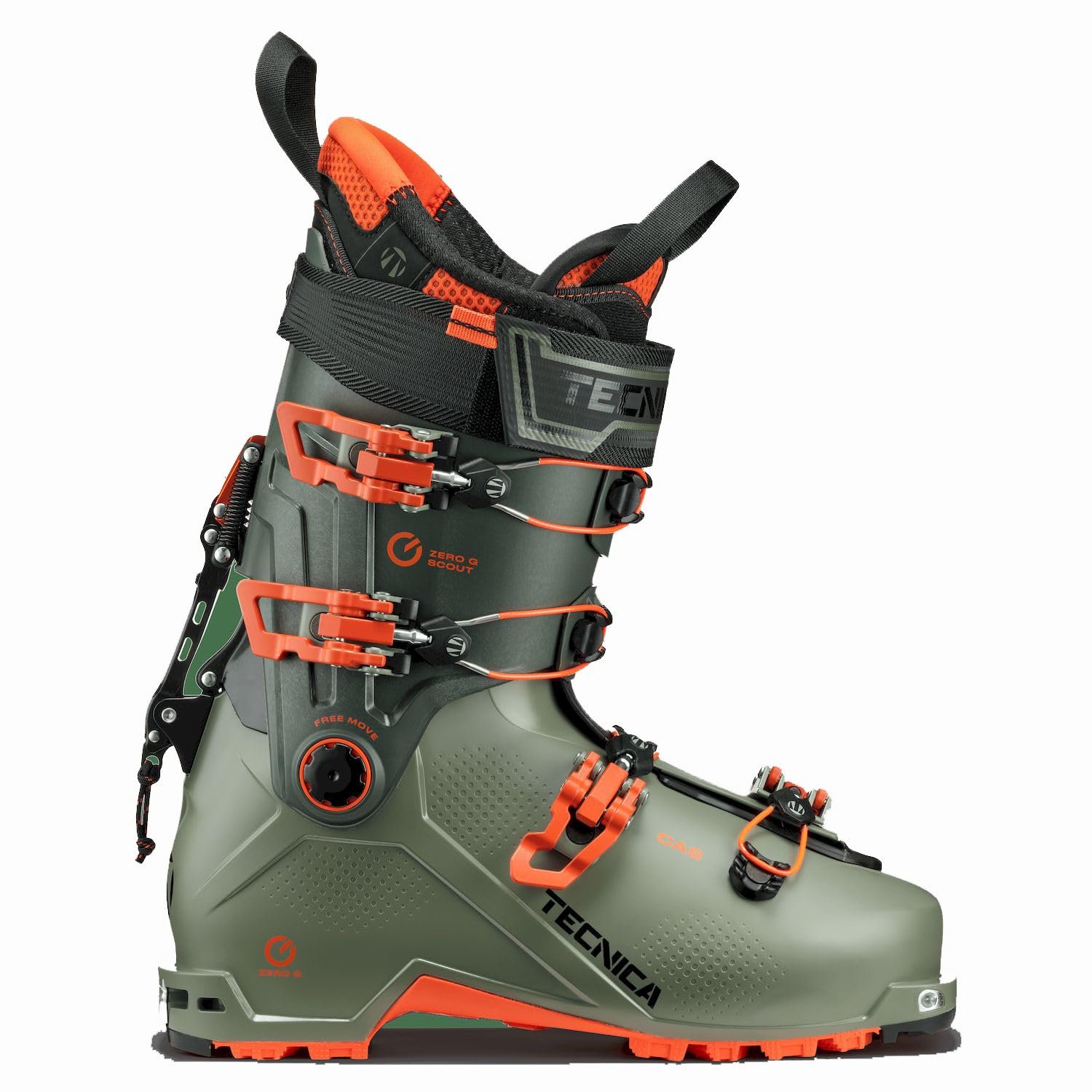Tecnica Zero G Tour Scout Ski Touring Boot Camp- 25.5 Groen