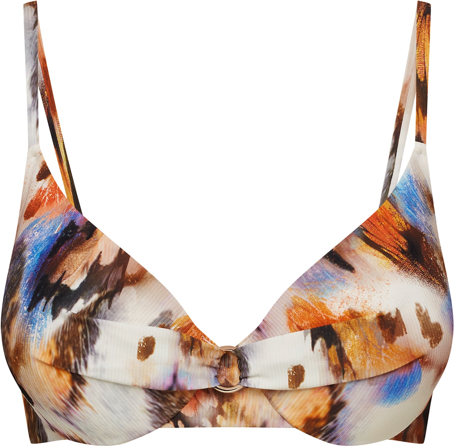 ESOTIQ Adventure - Bikinitopje - Push-up - Dierenprint Meerkleurig