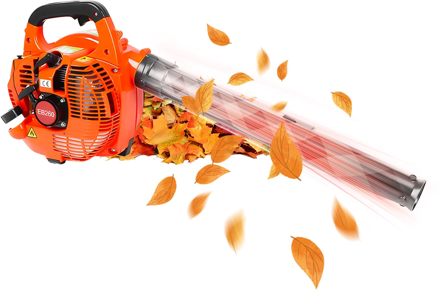 Benzine Bladblazer 25,4 cc – 2-Takt 750 W – 275,45 CFM – 0,65 L Tank – Inclusief Mengfles