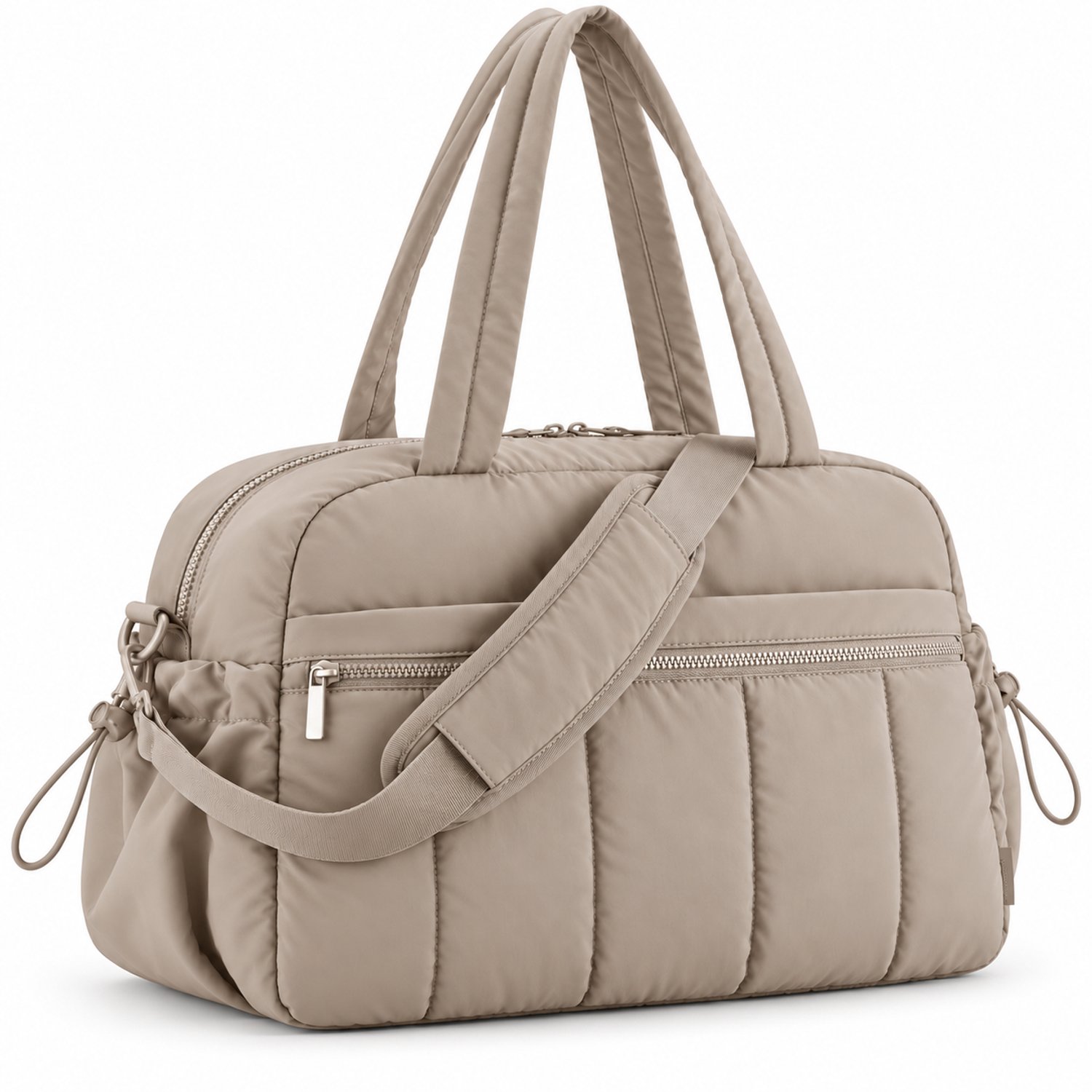 Lifhelpe Handbagage tas voor het vliegtuig - Weekendtas Dames - 40x30x20 cm - Sporttas - Bruin