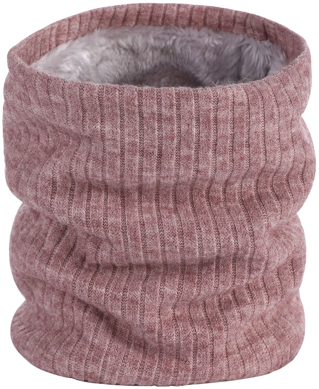 Nekwarmer Fleece Heren & Dames - Geschikt voor Wintersport, Wandelen & Fietsen - Colsjaal - Halswarmer - Sjaal - Roze