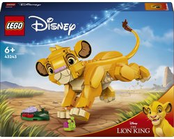 LEGO ǀ Disney Simba de Leeuwenkoning als welp, Bouwbaar Speelgoed voor kinderen 43243