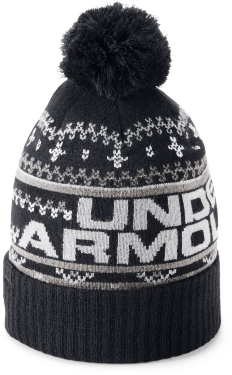 Under Armour - Winterlook Muts - Zwart/ Grijs - One Size