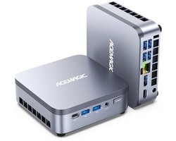 ACEMAGIC K5 AI Mini PC - Intel Core 5 320 - NPU + GPU AI Peak 36 Tops INT8 - 16GB RAM 512GB SSD (bis zu 4,6 GHz，6C/6T) - Win 11 Pro