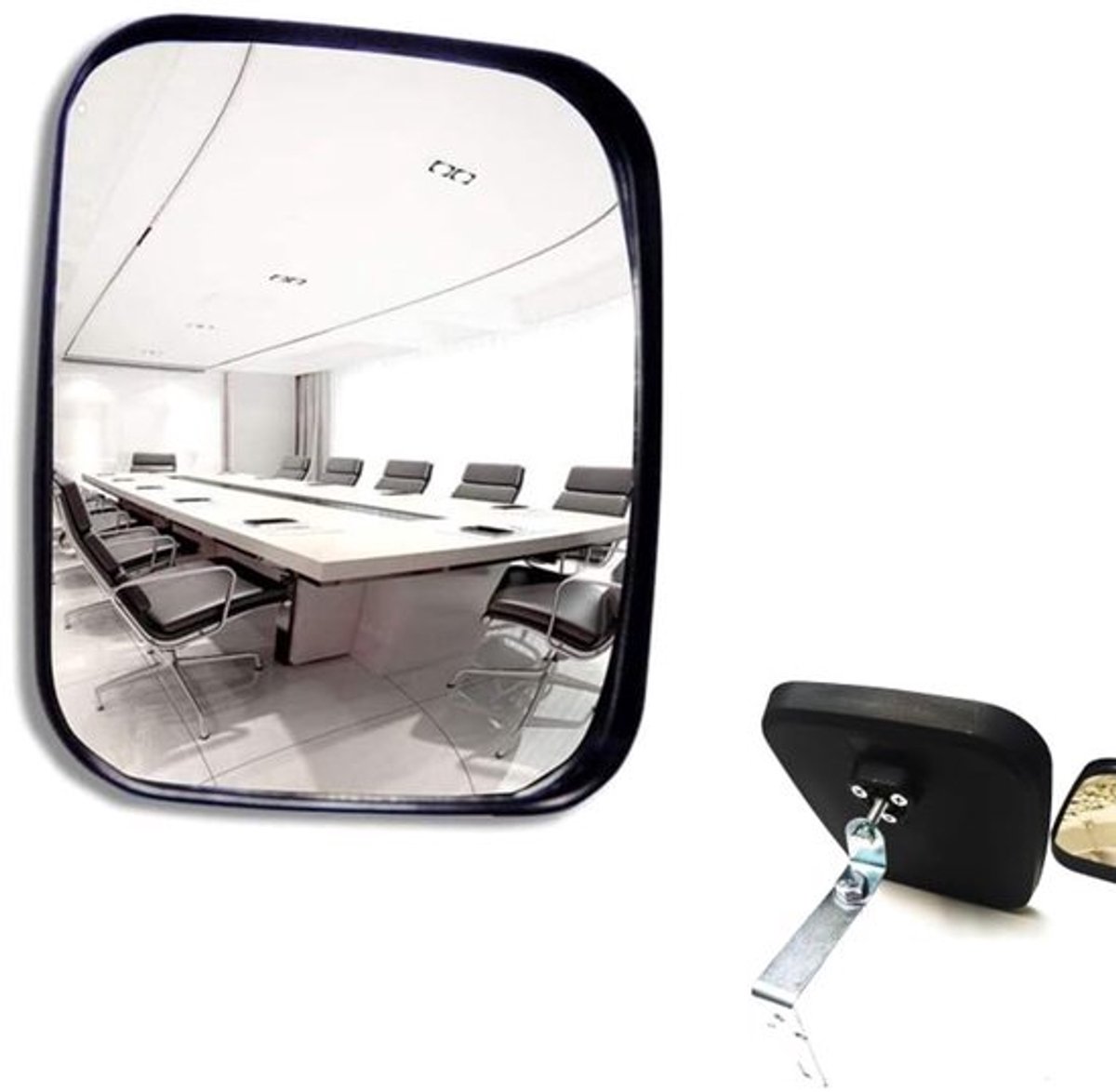 OmGoods - Dailygoody - Verkeersspiegel - Veiligheid - Groothoek 16 x 19 cm - Convex