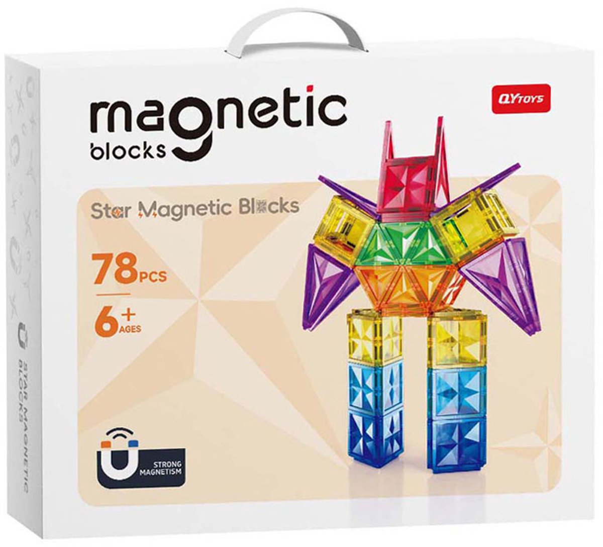 Magnetische Bouwset - 78dlg.