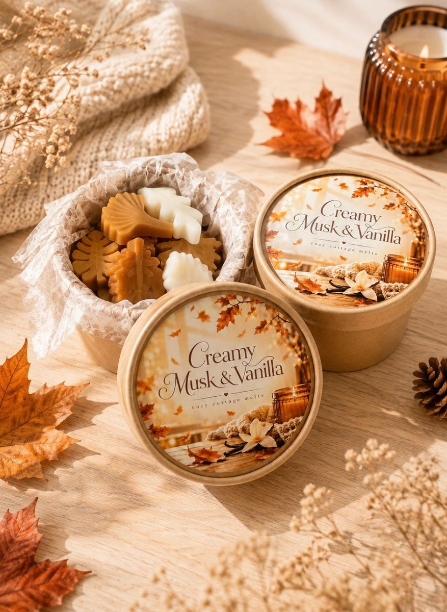 Herfstblaadjes Creamy musk & Vanilla