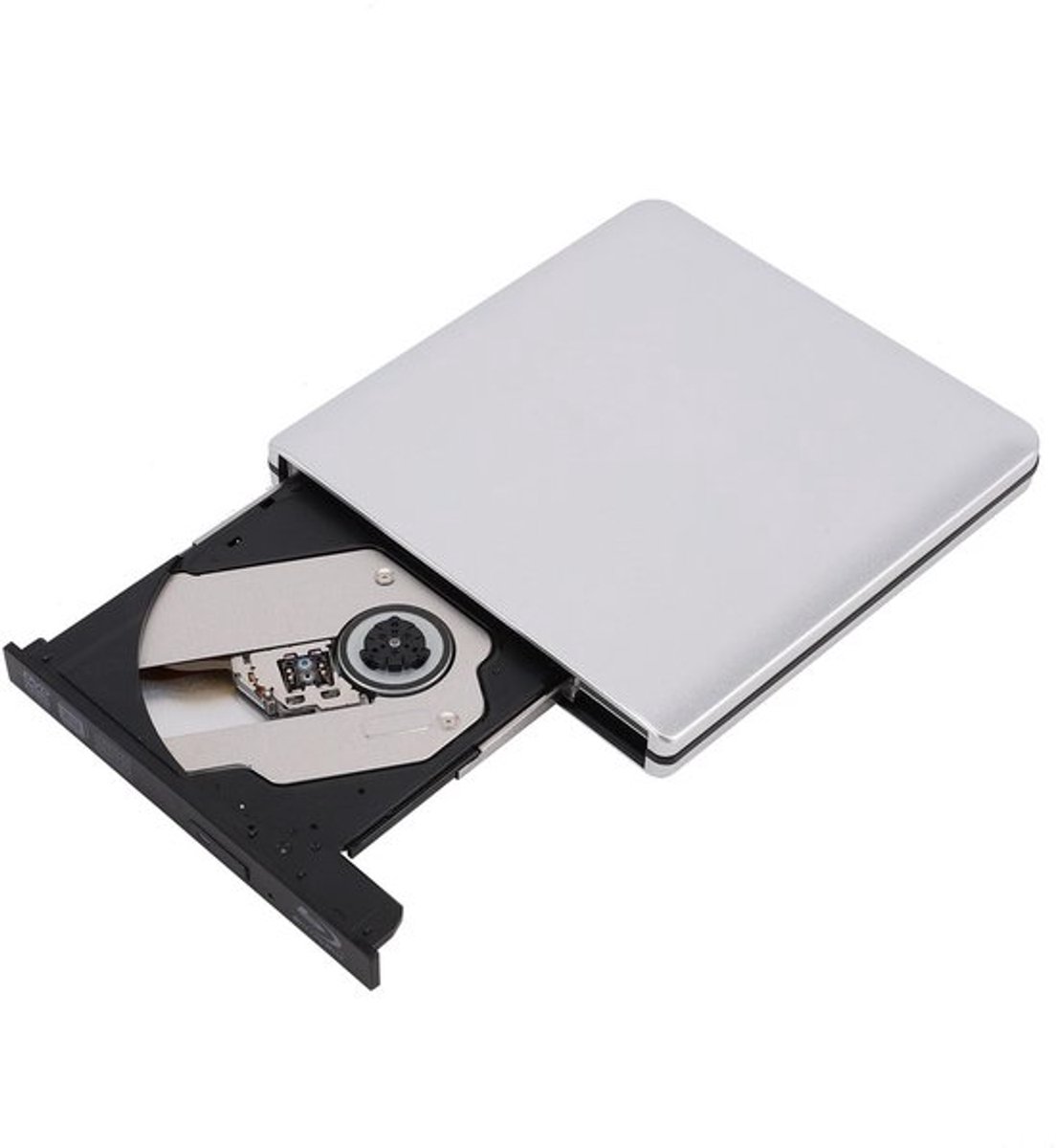 Allecto - Externe cd/dvd-drive - USB 3.0 - High-speed - Aluminium - Blu-ray-brander