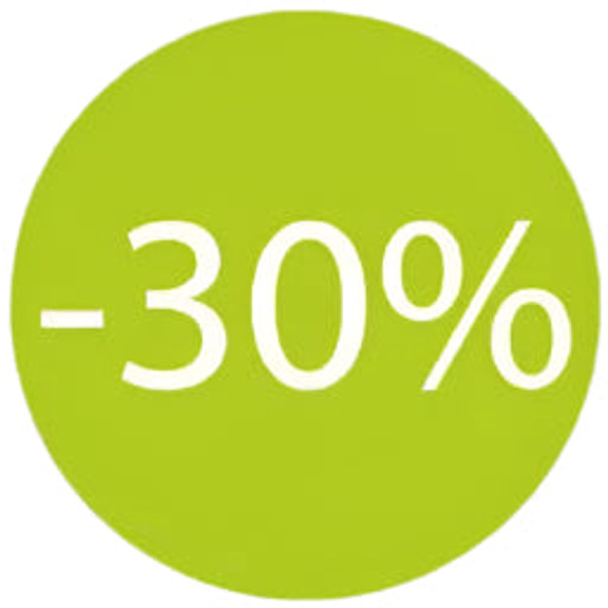 Korting sticker Mini -30% -Sticker-Etiket – 500 st