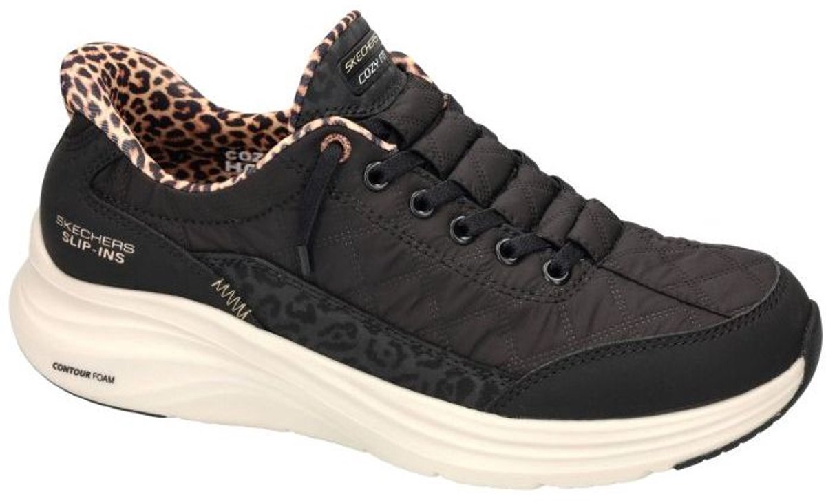 Skechers -Dames - zwart - sneakers - maat 36.5