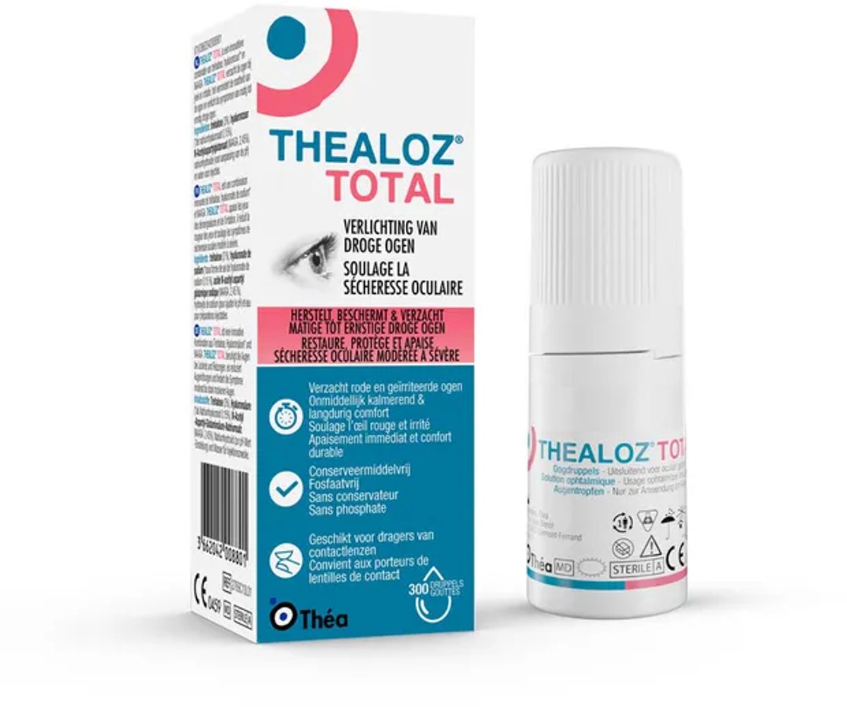 Thealoz Total – drie werkzame stoffen